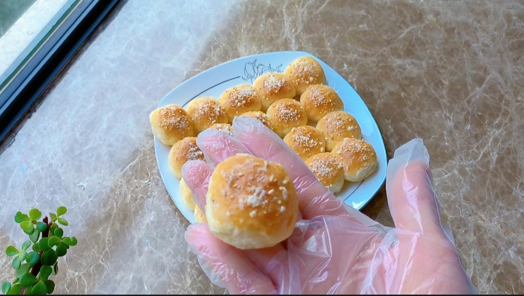 松软香甜❗️金钱小面包❗️一口一个超过瘾