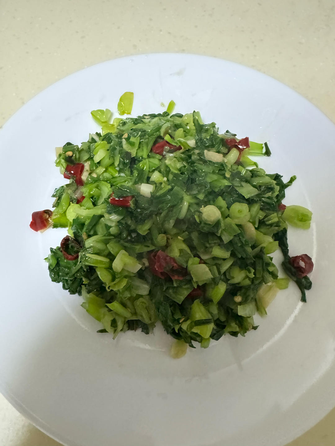看着其貌不扬，但分分钟让你炫一碗饭的下饭菜！——家常炒青菜/chong（四声）菜