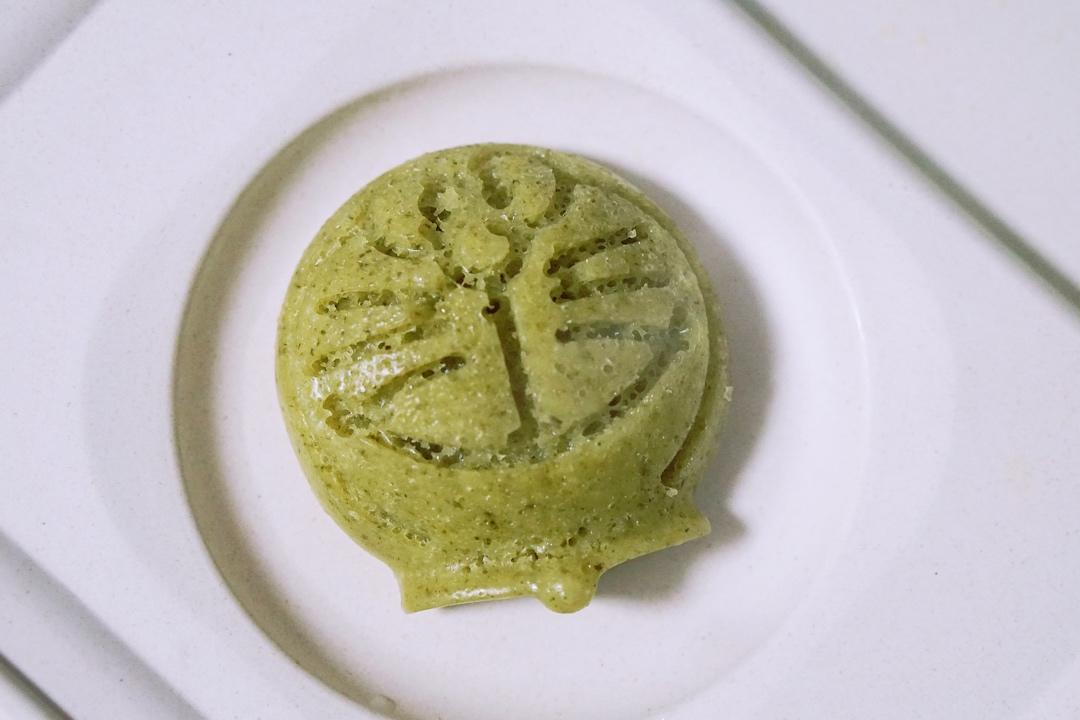 菠菜果酱发糕~宝宝辅食