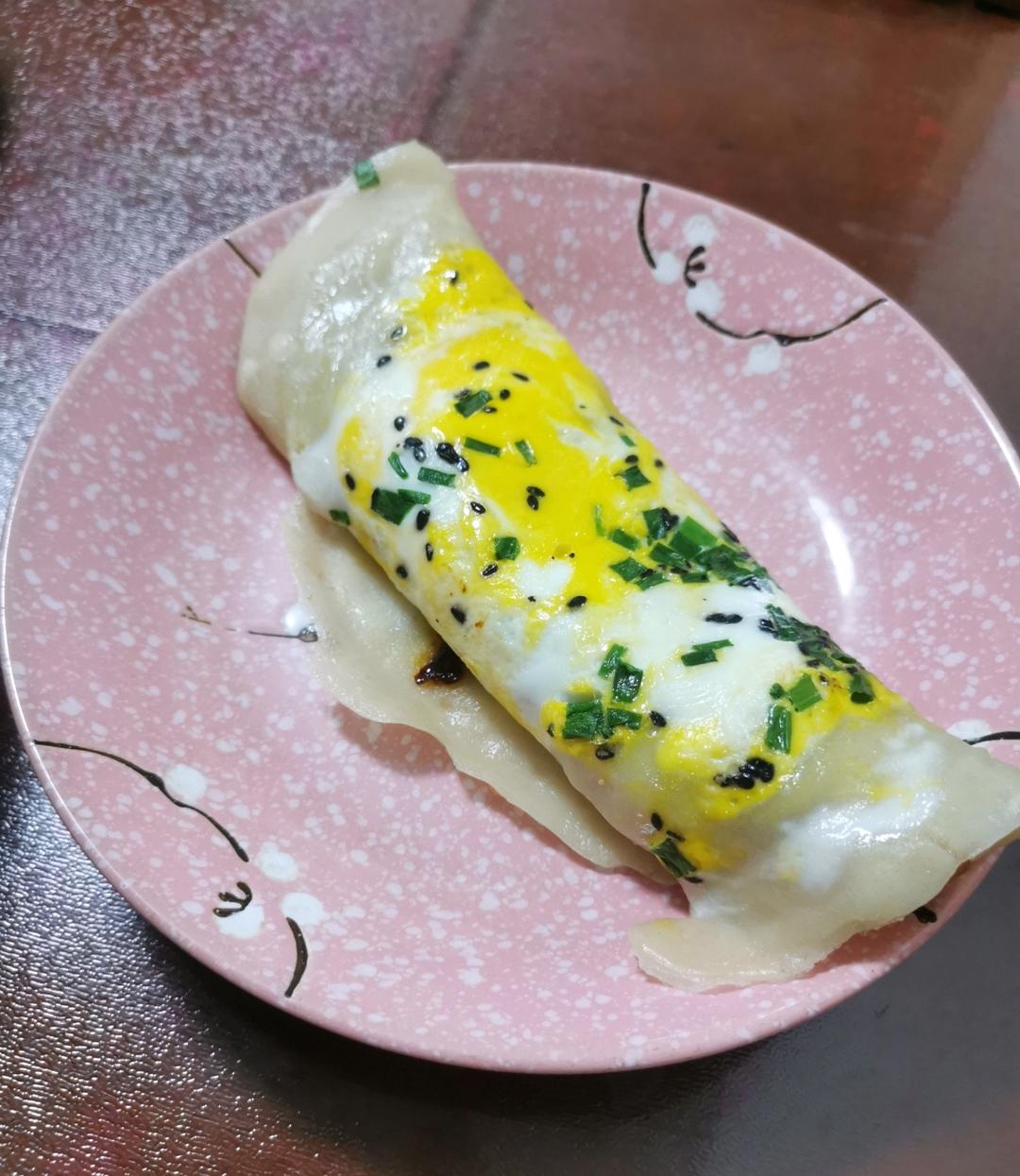 秒杀早餐摊不破皮大煎饼，步骤超详细
