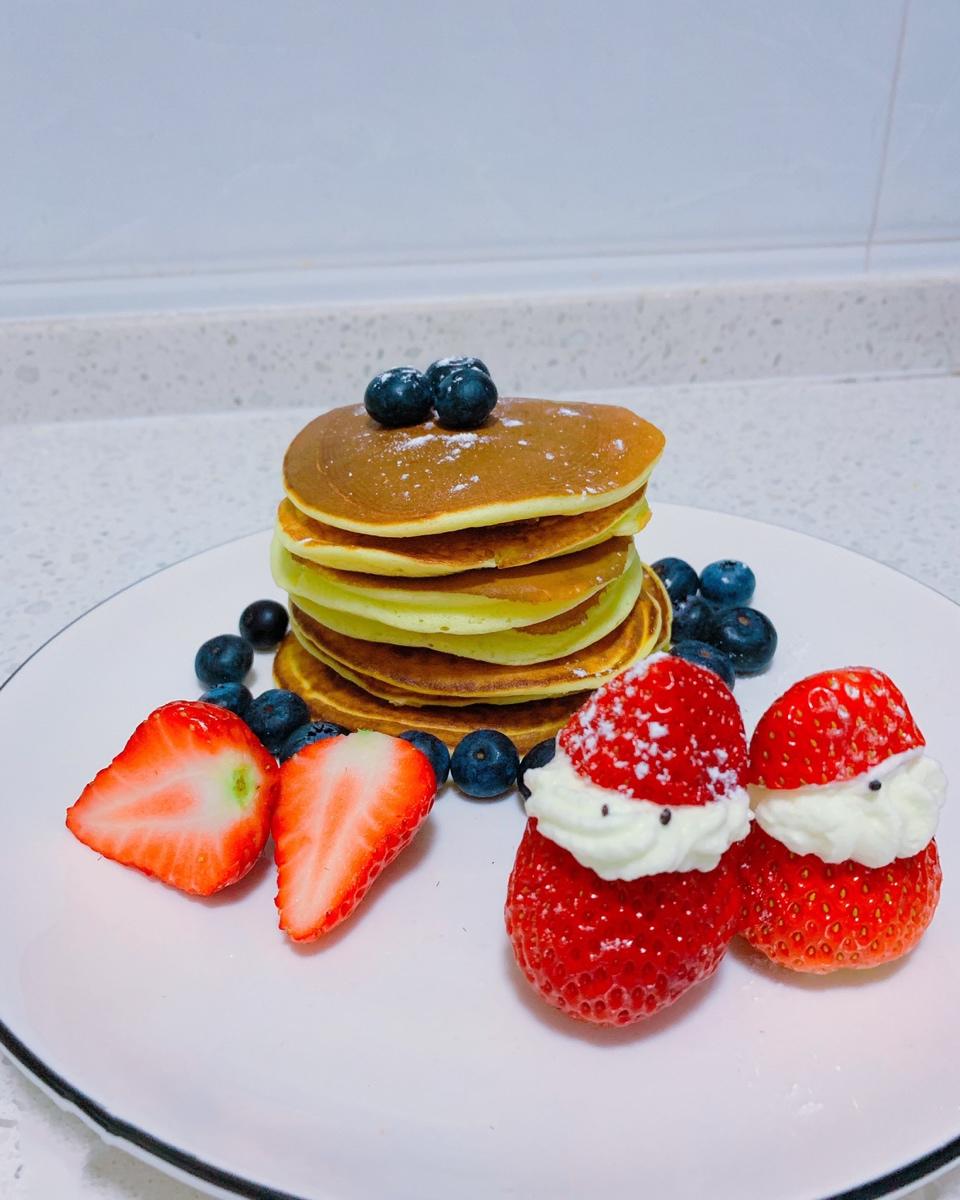 圈圈爱吃大薯条做的松饼