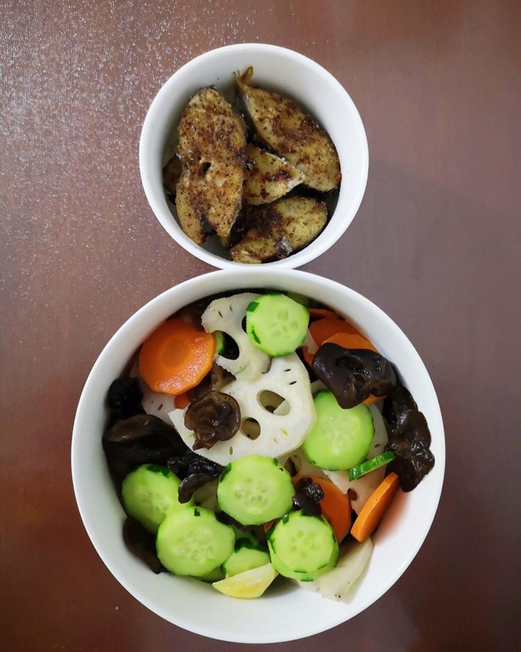 家常素食清炒莲藕片