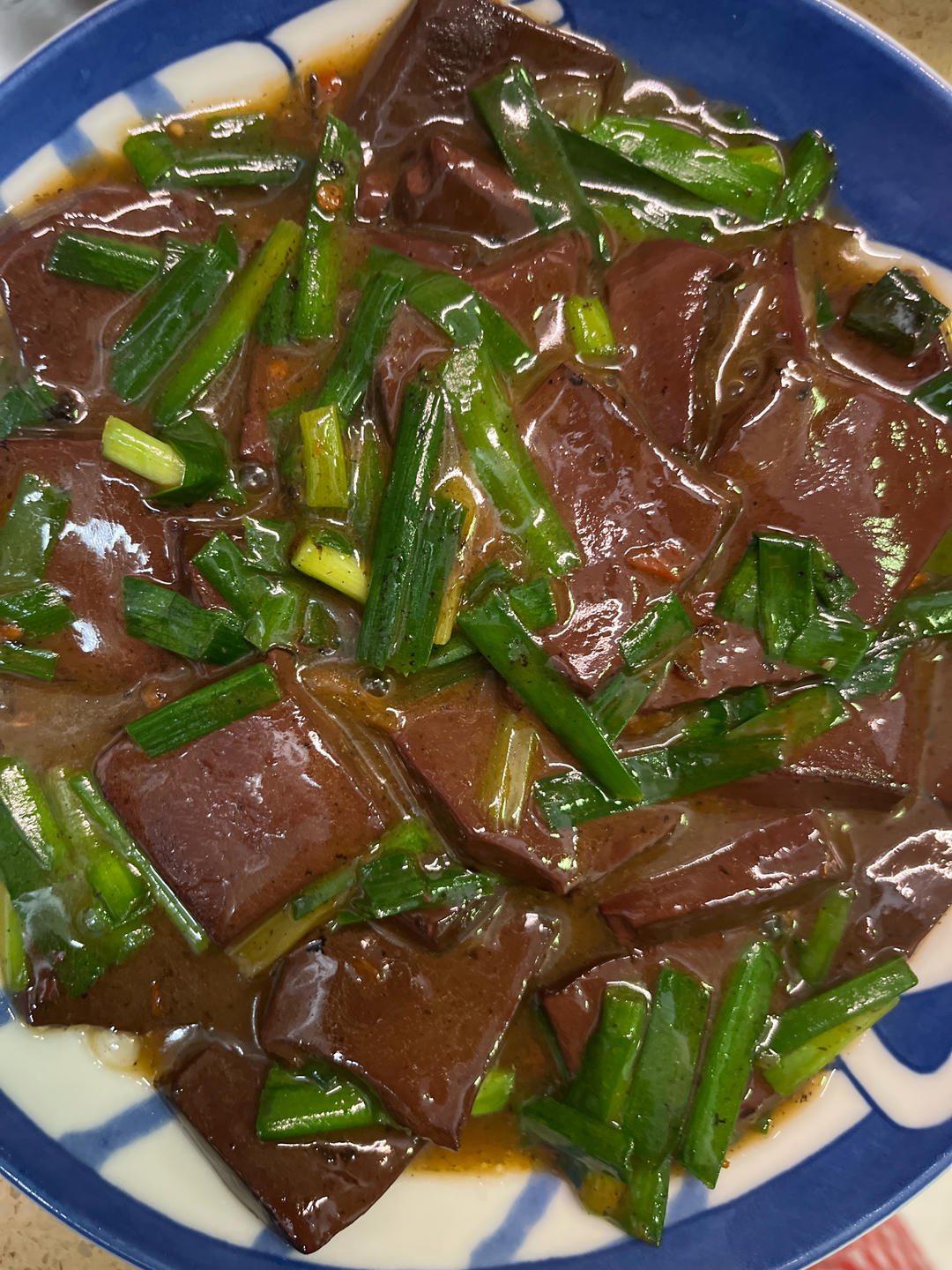 无敌好吃入味红烧猪血