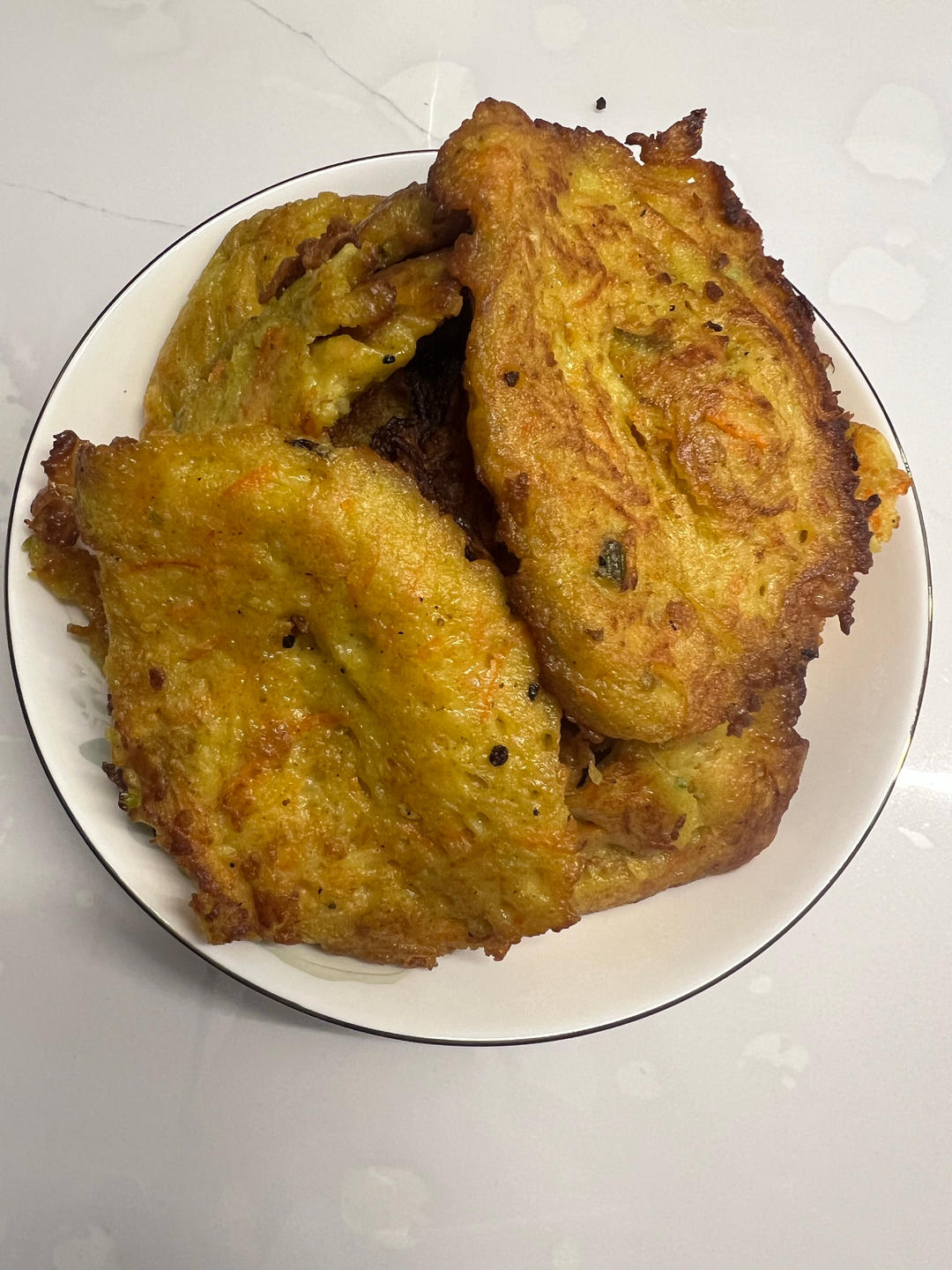 土豆饼(土豆胡萝卜丝饼)