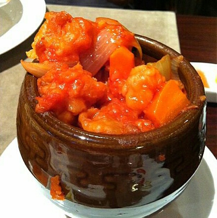 别具:)一格做的罐虾