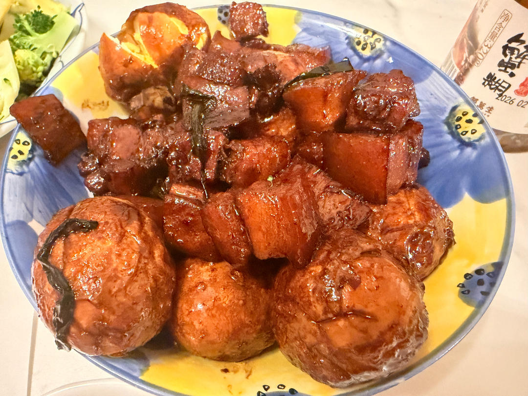 虎皮鸡蛋红烧肉