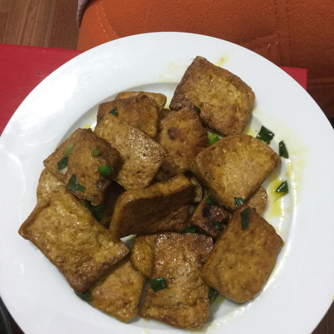 蚝油煎豆腐