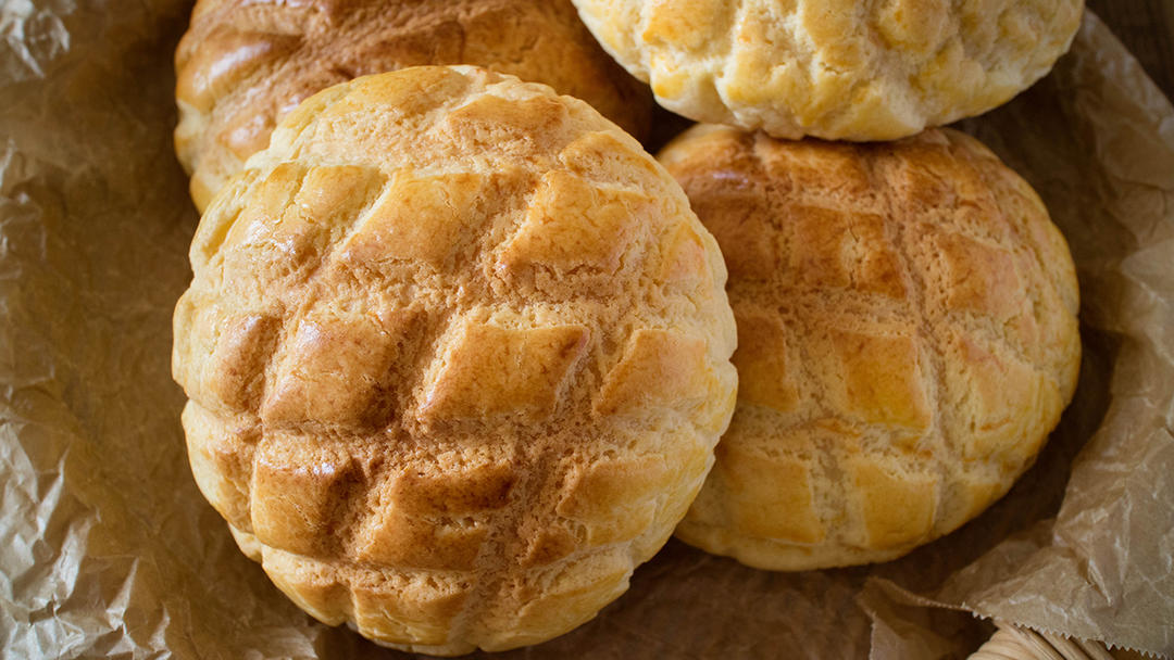 香酥柔软的港式菠萝包