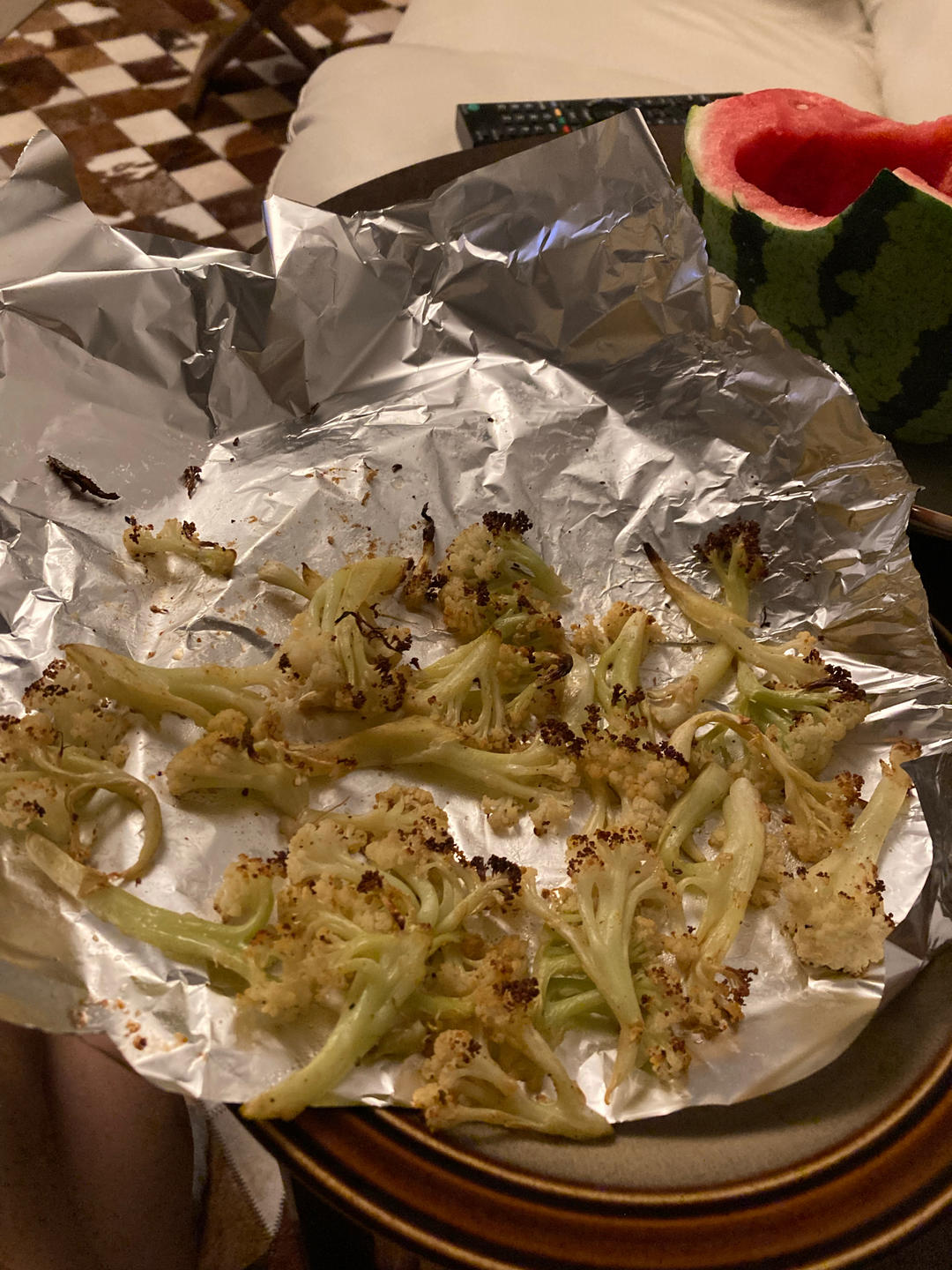 干烤菜花