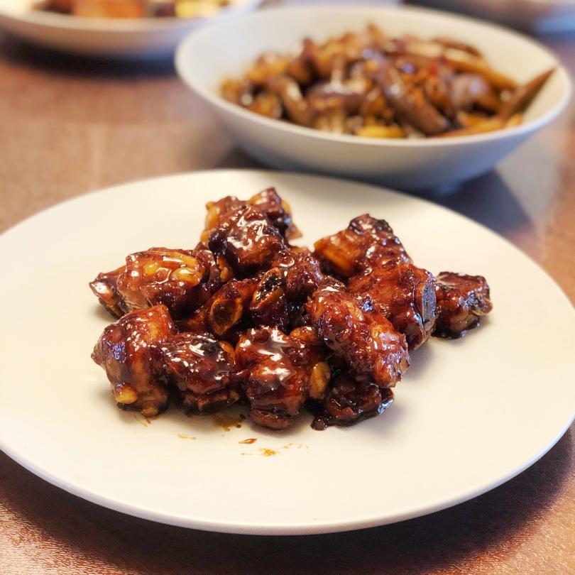 糖醋排骨/糖醋小排（不放油）（12345口诀做出正宗上海本帮）