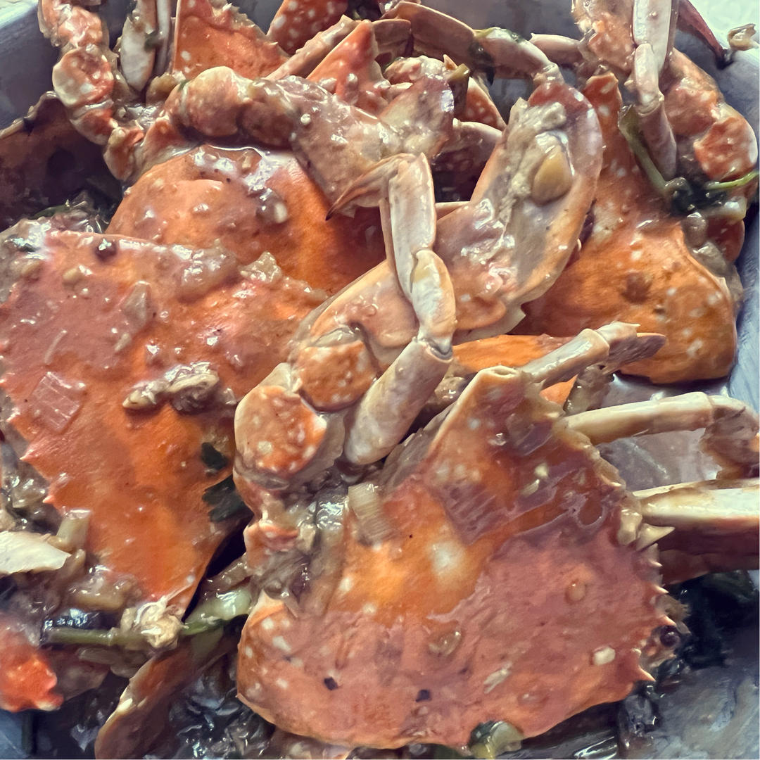 堂妈教你做酱爆螃蟹