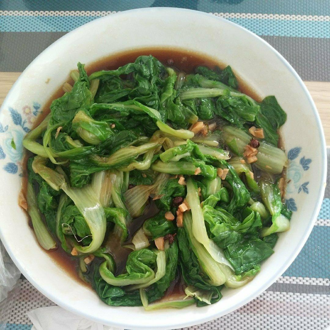 翡翠蒜蓉小白菜