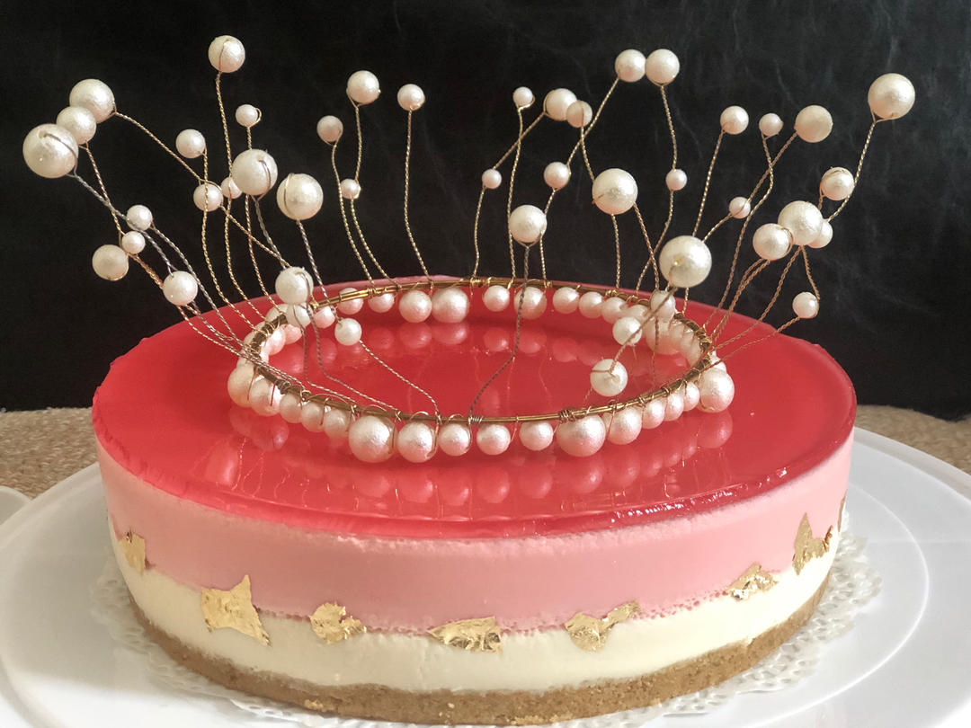 桃子的诱惑：蜜桃慕斯蛋糕