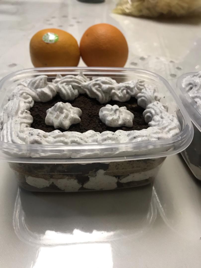 低糖不腻的奥利奥咸奶油蛋糕盒子
