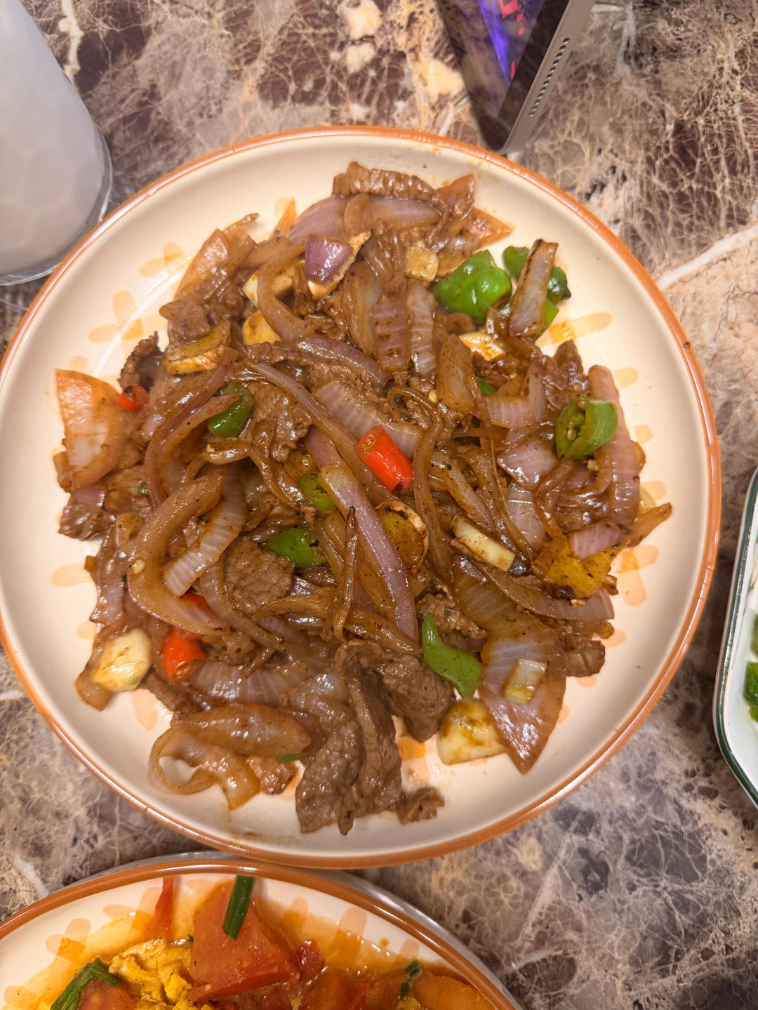 小炒牛肉片