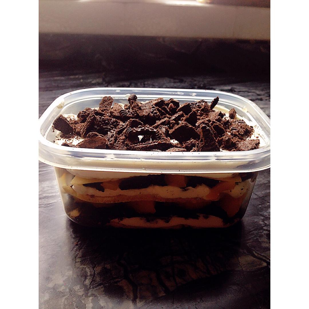 好吃到流泪的奥利奥咸奶油盒子蛋糕