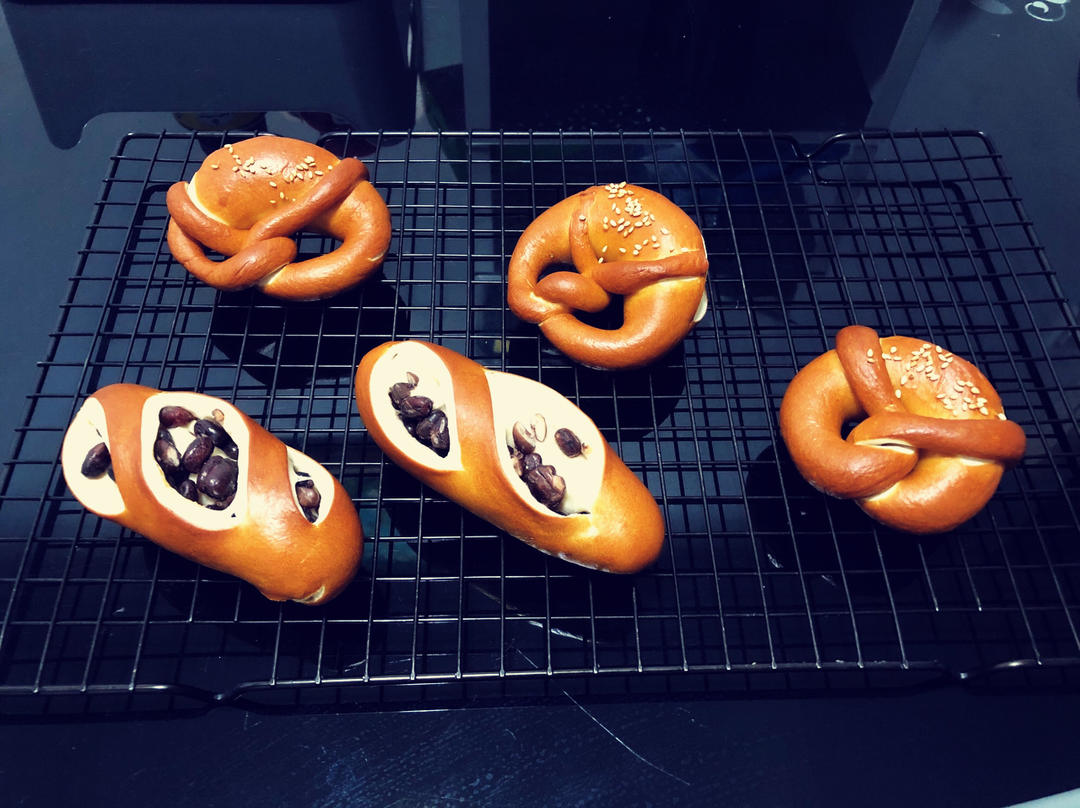 德式碱水面包｜经典碱水结｜普雷结｜0糖低卡｜免发酵｜免手套膜