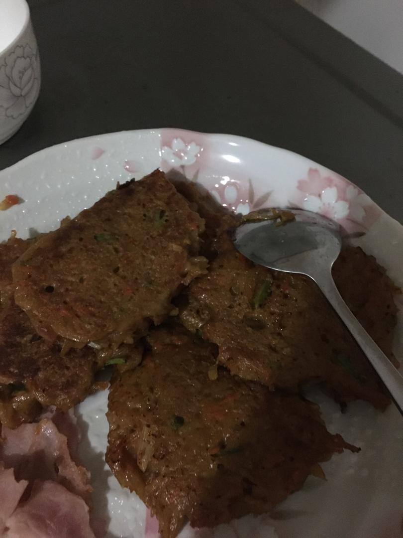 香煎土豆饼，好吃到光盘的早餐饼