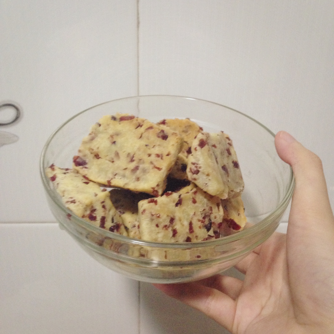 【视】《知味人生》美食视频（2）蔓越莓饼干——最好的它