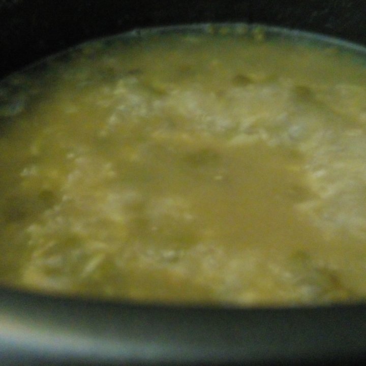 荷叶绿豆粥