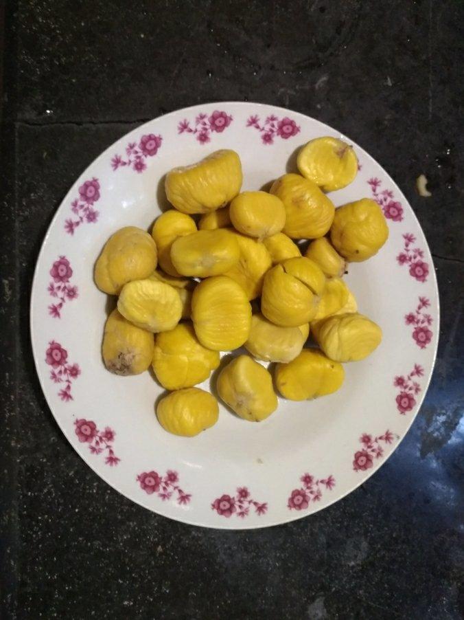 简单快速剥生栗子
