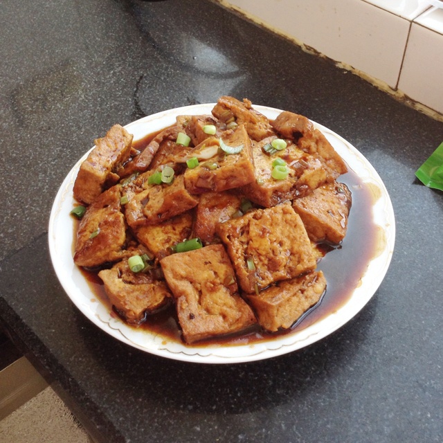家常豆腐(彩椒版)