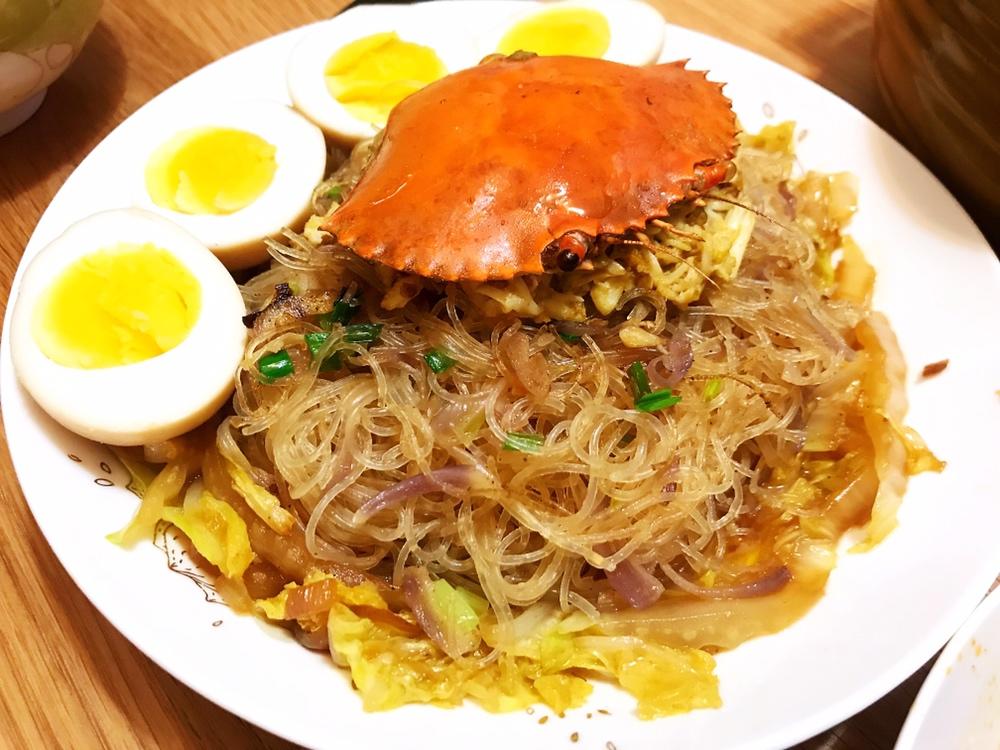 螃蟹粉丝煲