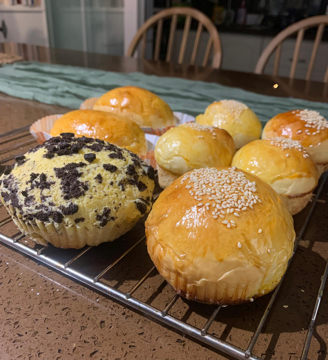 肯德基早餐汉堡轻松在家做 ---『玉米鸡肉汉堡包』