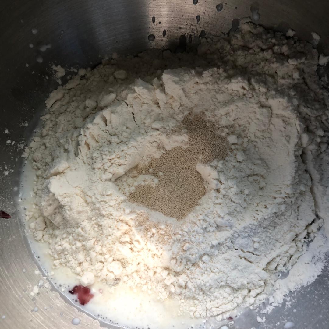 纯奶手撕吐司的做法 步骤1