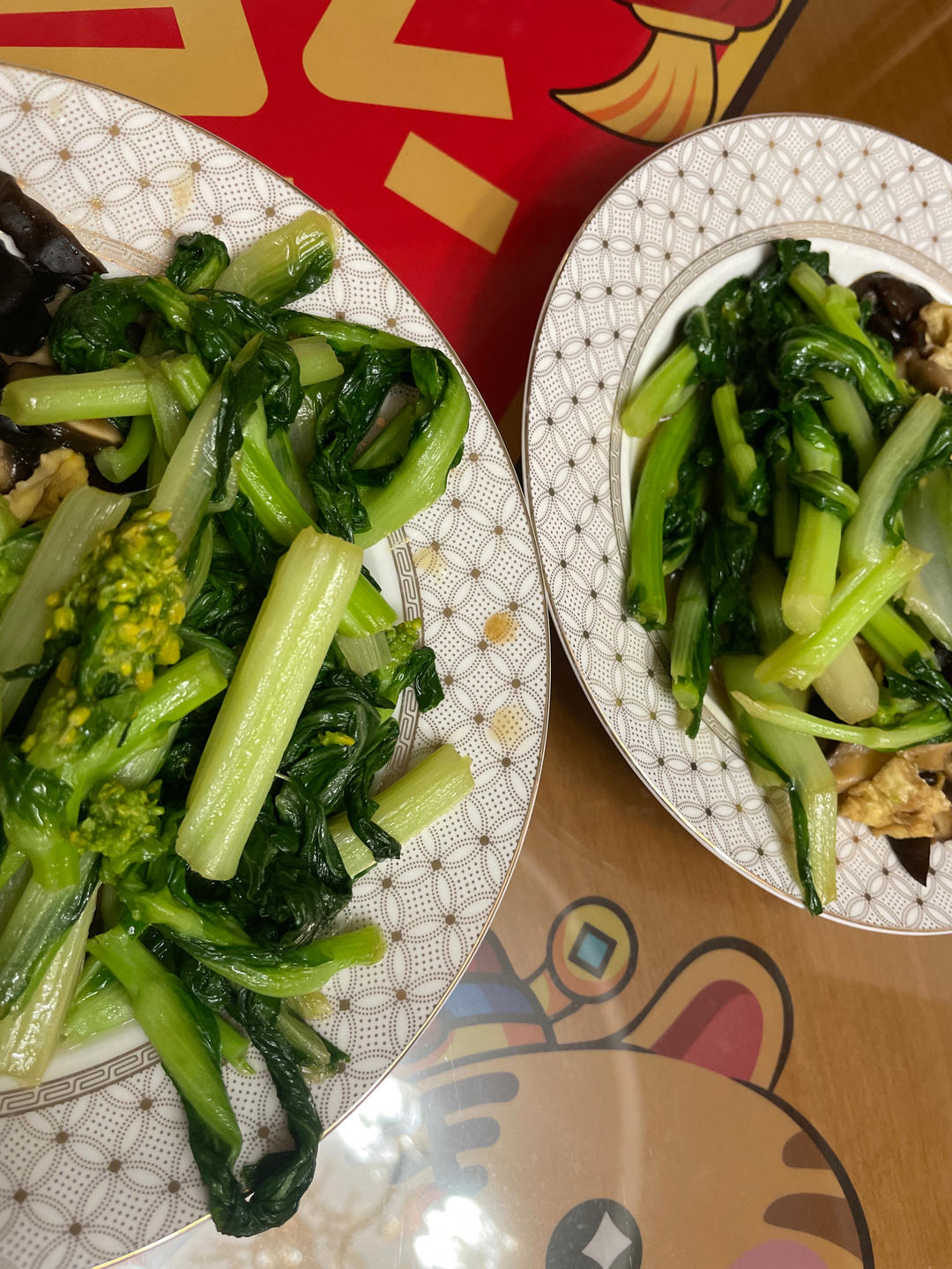 清炒白菜苔，脆嫩又好吃！