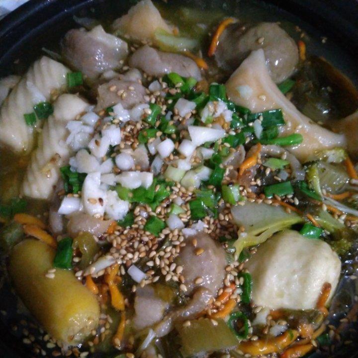 金针肥牛粉丝煲（内含汤色金黄秘籍）