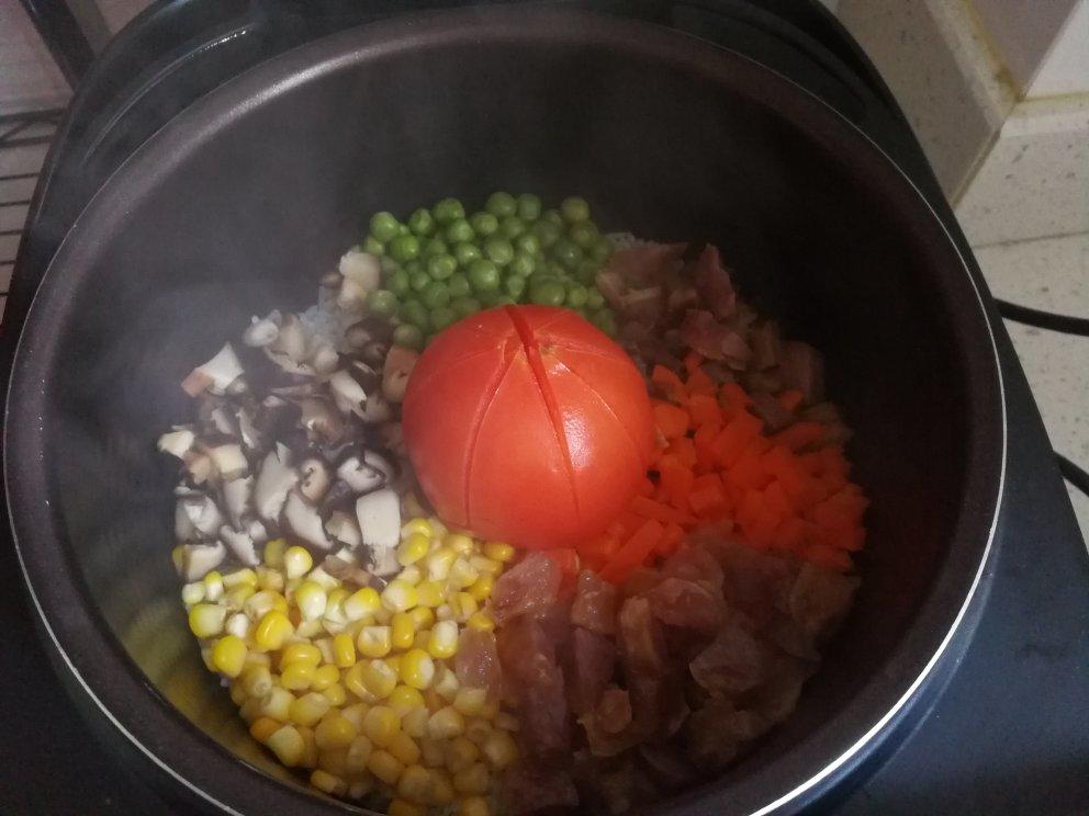 网红焖饭一只番茄饭