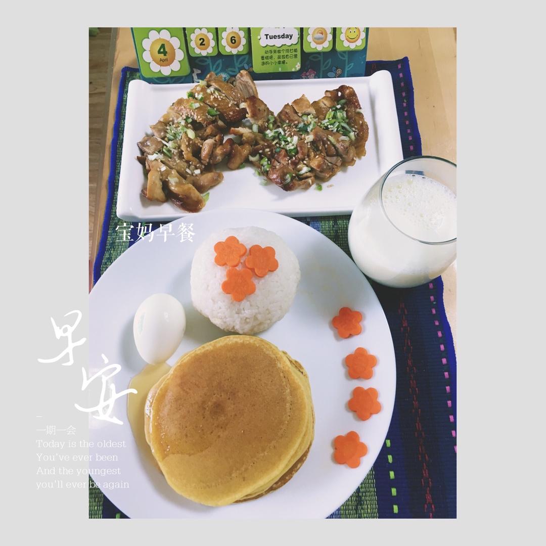 早餐煎饼（pancake）