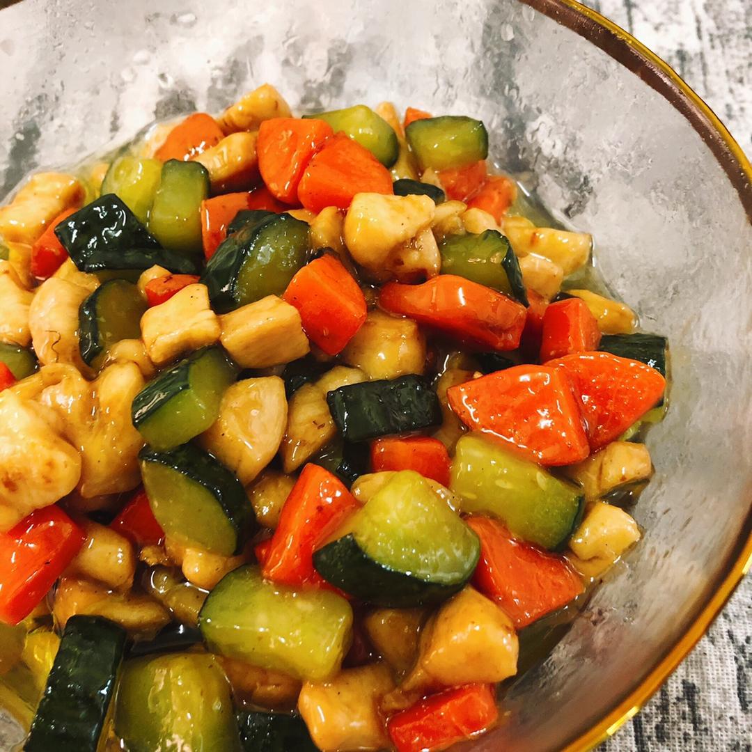 宫保鸡丁（宝贝吃的不辣版）