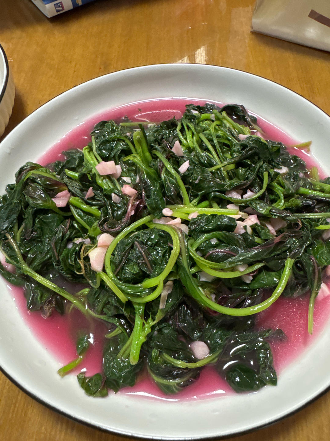 清炒红苋菜（简单菜也有窍门，一看就明白）