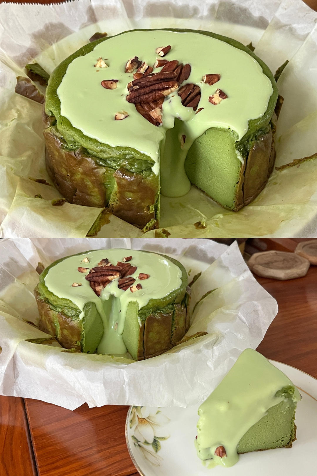 开心果抹茶巴斯克🍵超超超浓郁版本