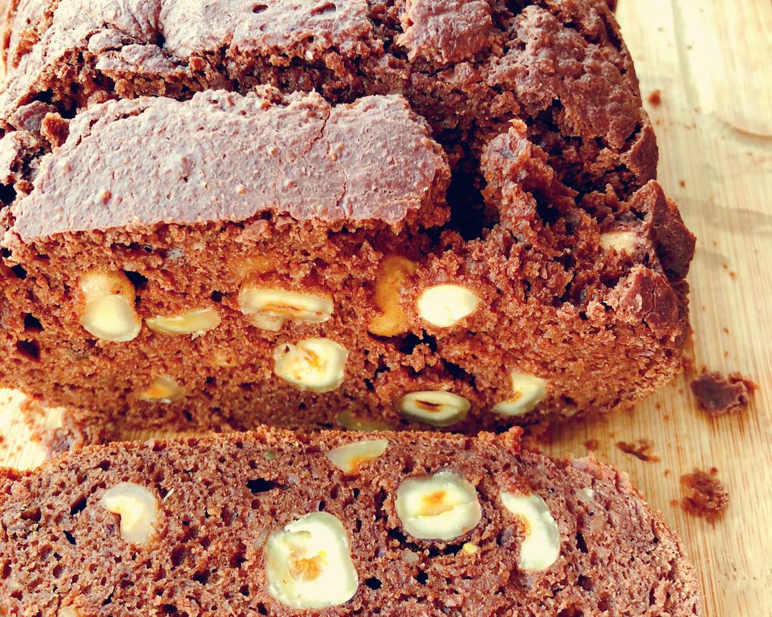 粗粮坚果巧克力吐司