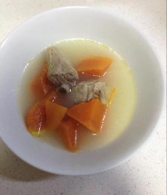 木瓜排骨汤