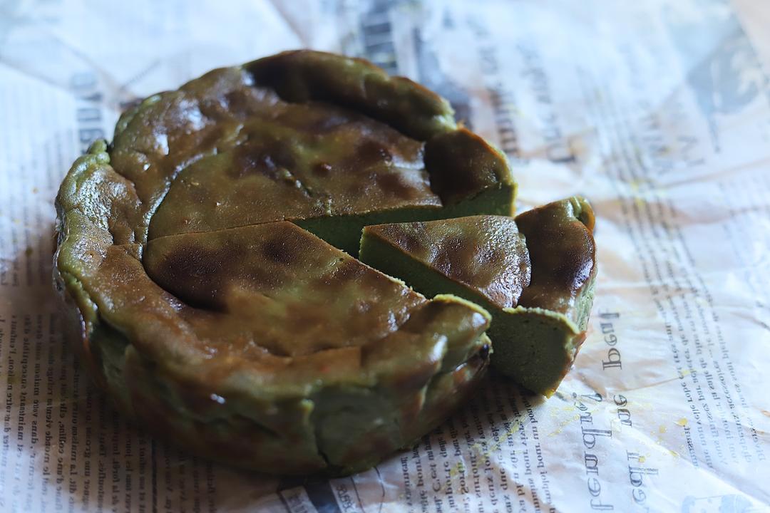 巴斯克式烤乳酪 原味和抹茶