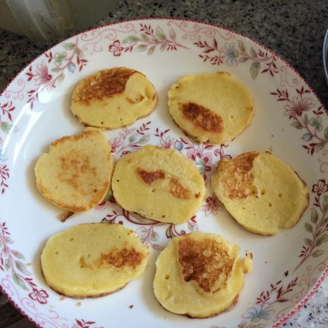 奶香宝宝松饼的做法