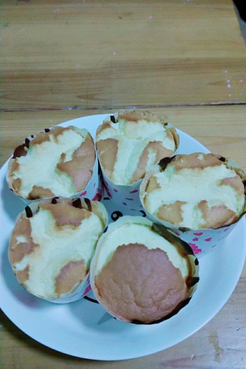 棉花纸杯蛋糕