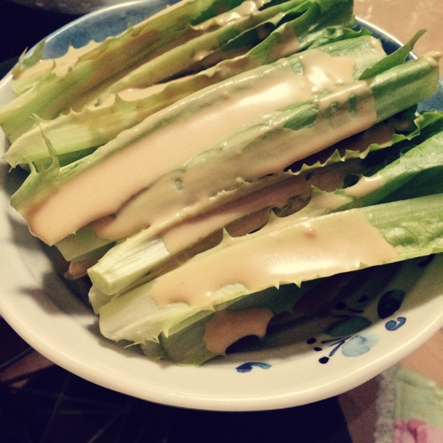 麻酱油麦菜
