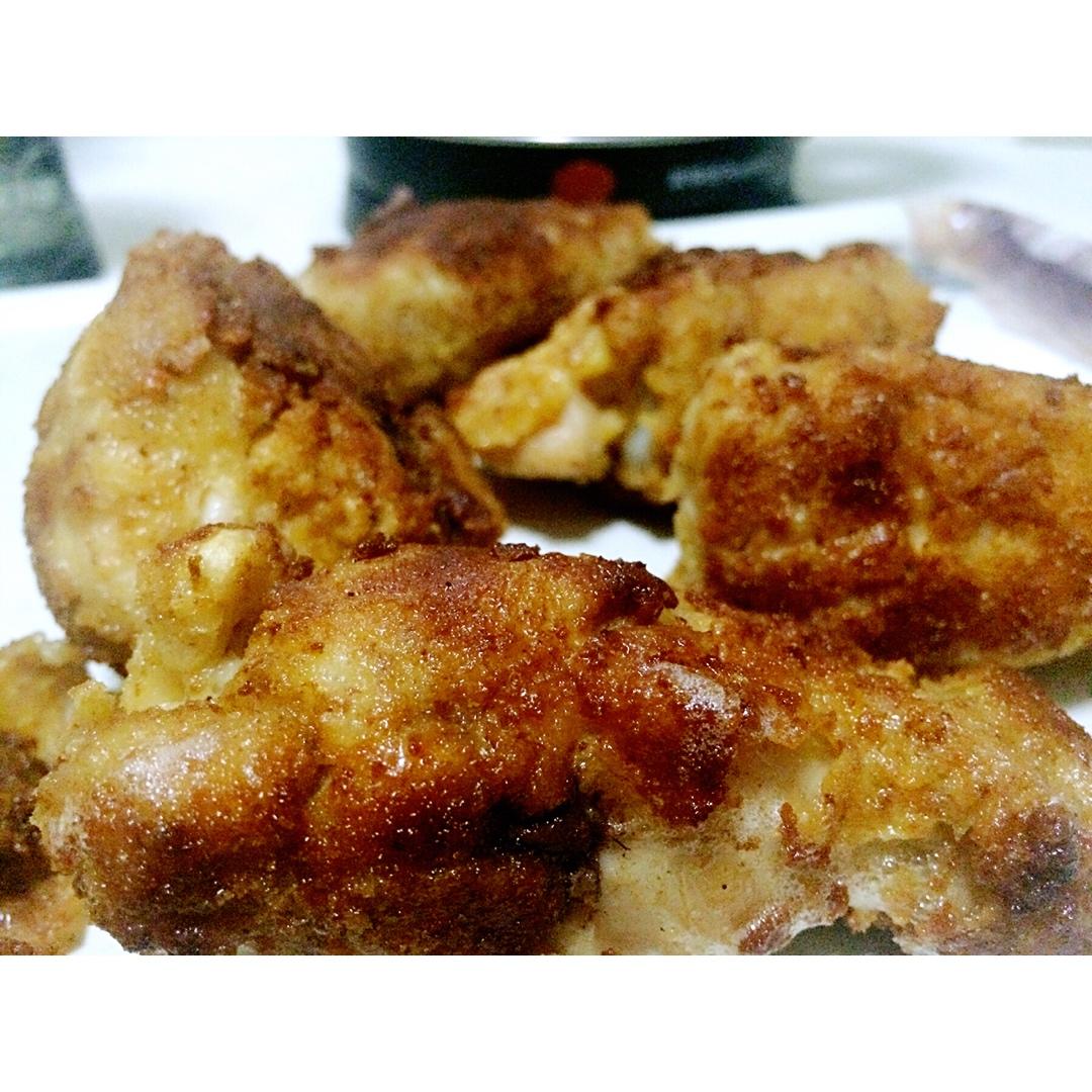 香脆辣味炸鸡翅