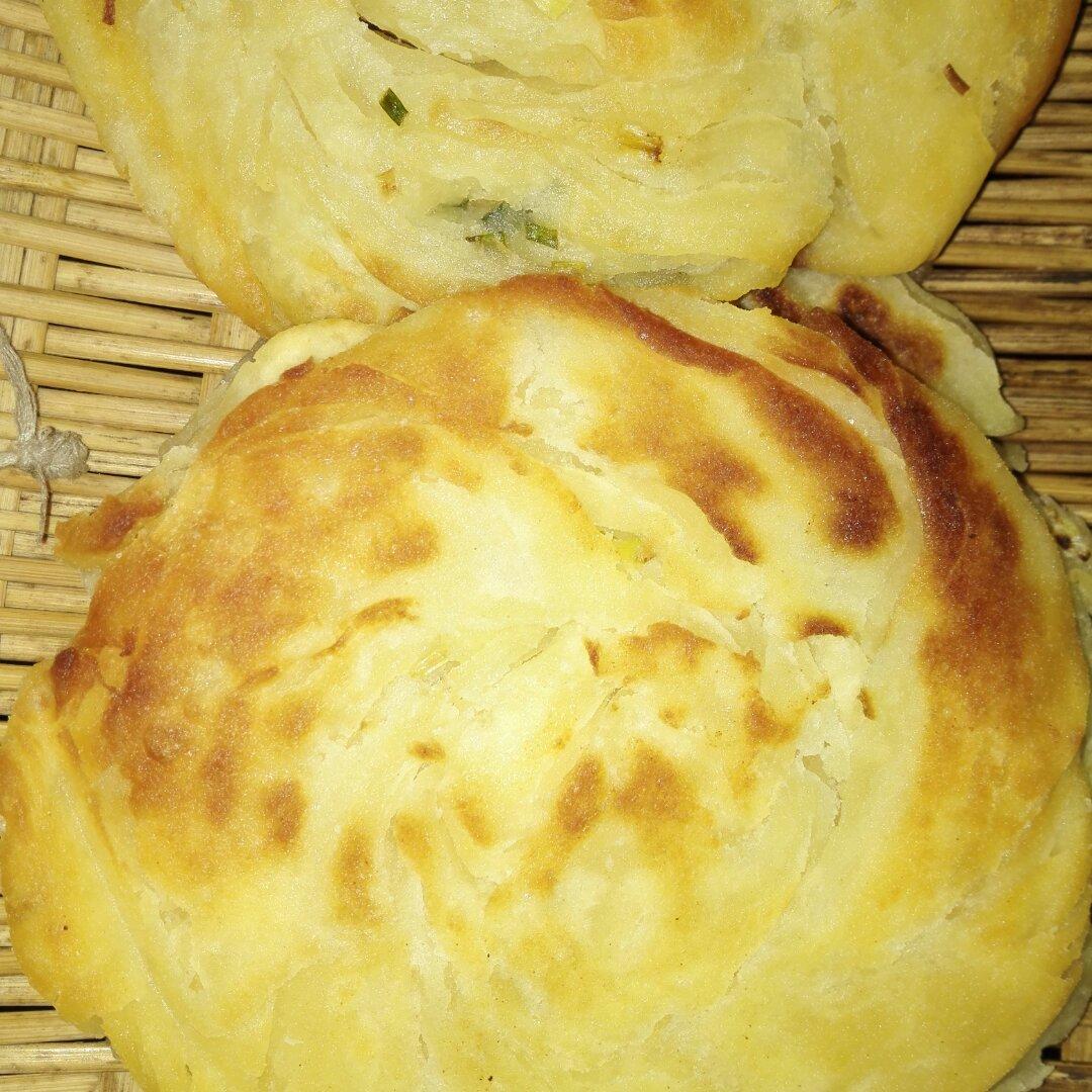 葱花手抓饼