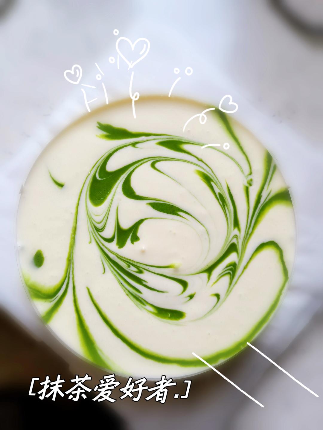 抹茶大理石慕斯