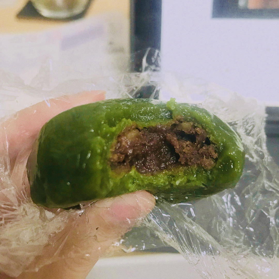 艾草青团（不发硬，QQ弹弹超好吃）