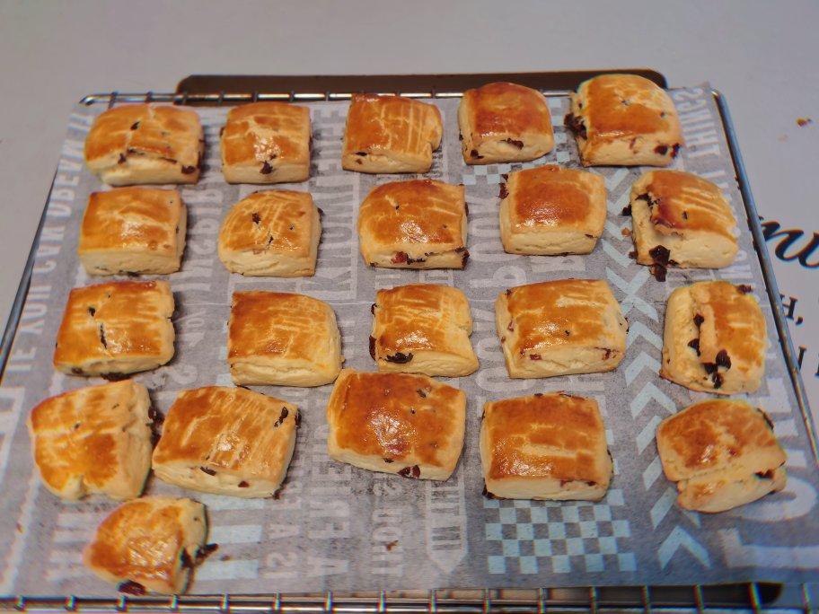 零失败搅一搅就能做的蔓越莓司康