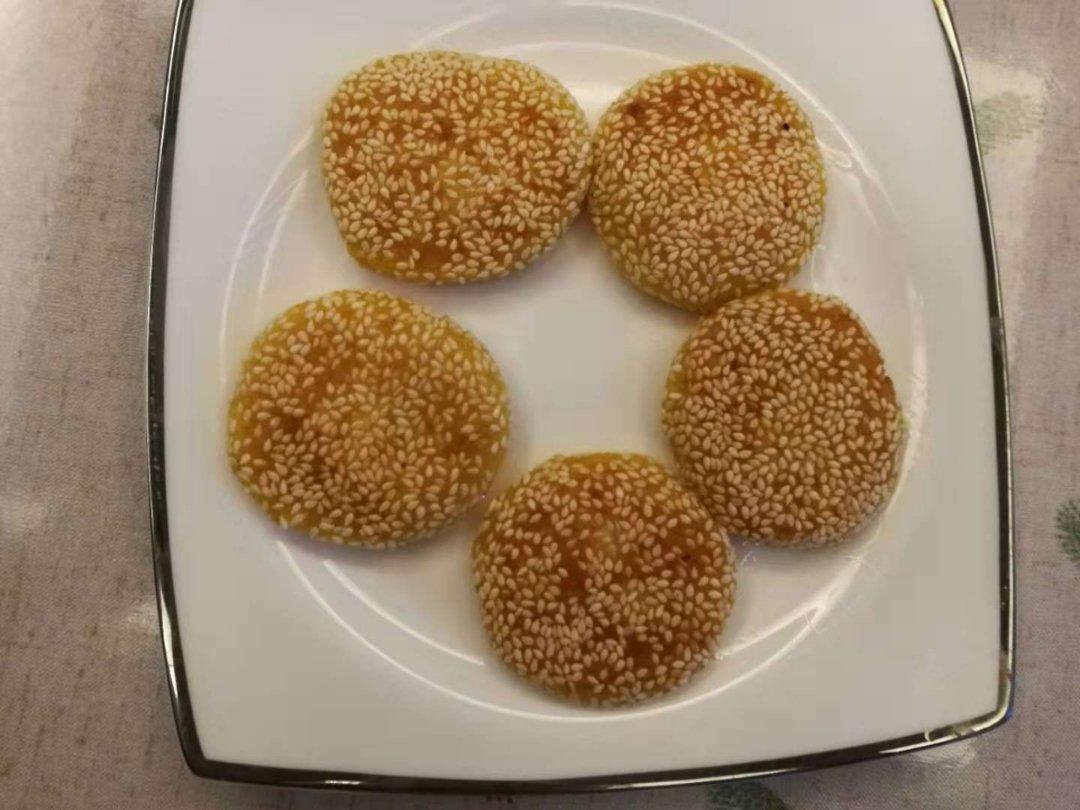 美善品红薯芝麻饼