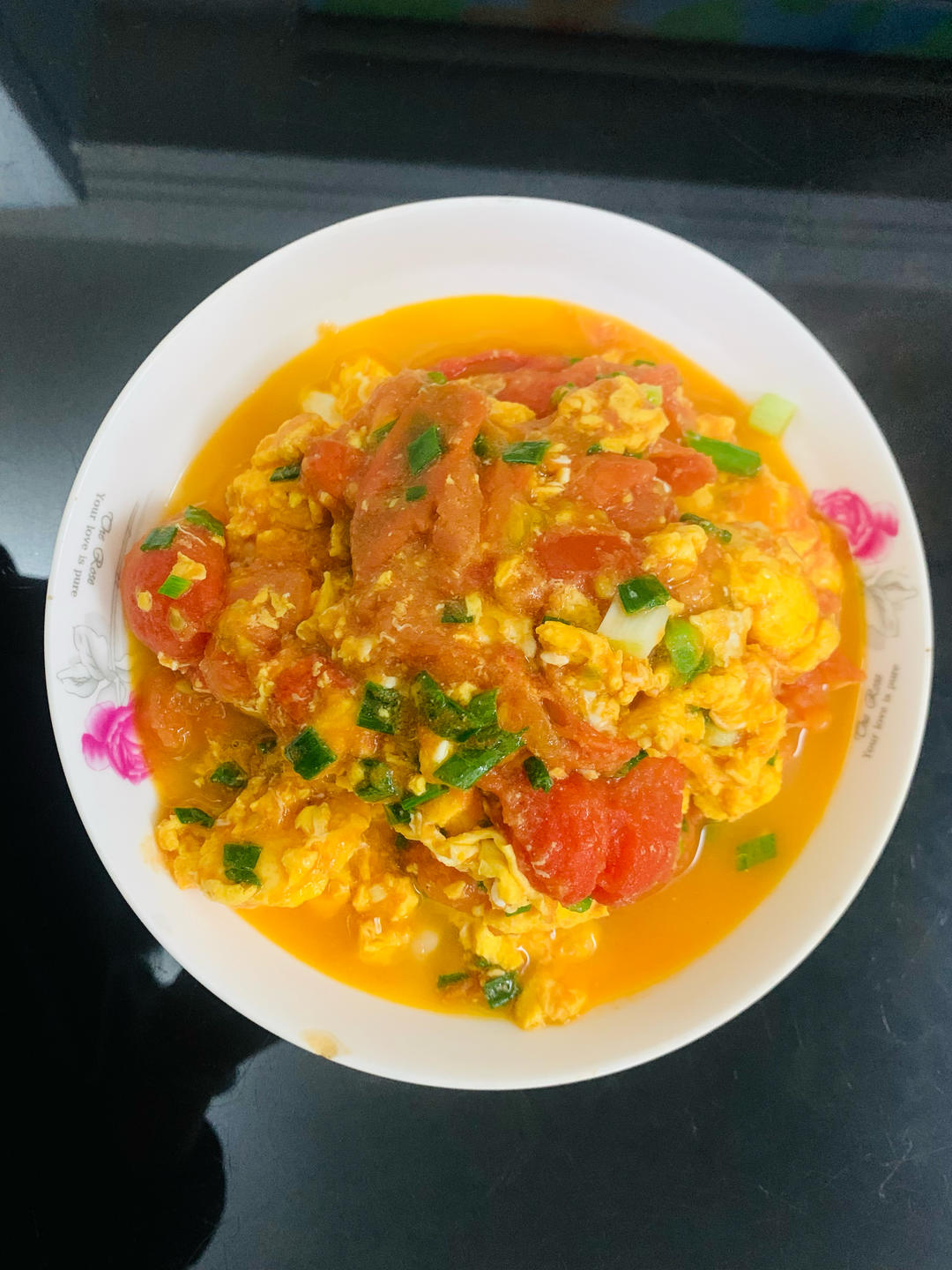 超嫩滑的番茄炒蛋