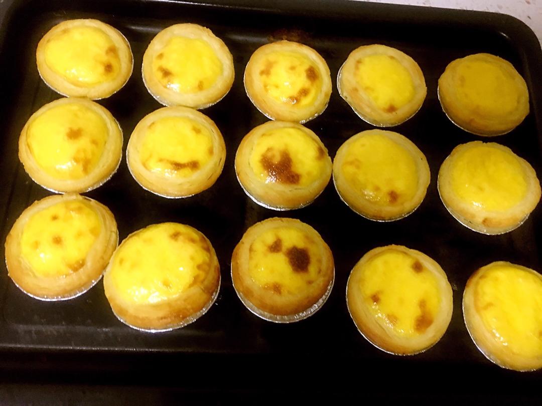 超完美味道超正的蛋挞配方，比KFC的还要嫩还要香~做过最好吃的蛋挞配方